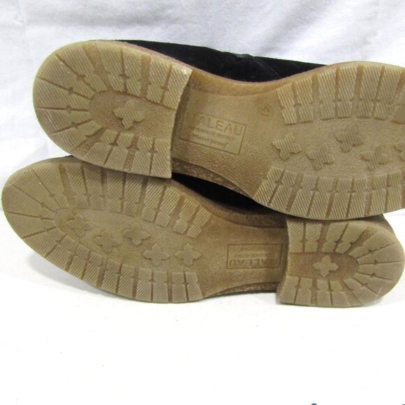 NEW Italeau FOLIANA Waterproof Black Suede Ankle Boots - EU 41 / US 10.5 - Picture 7 of 12